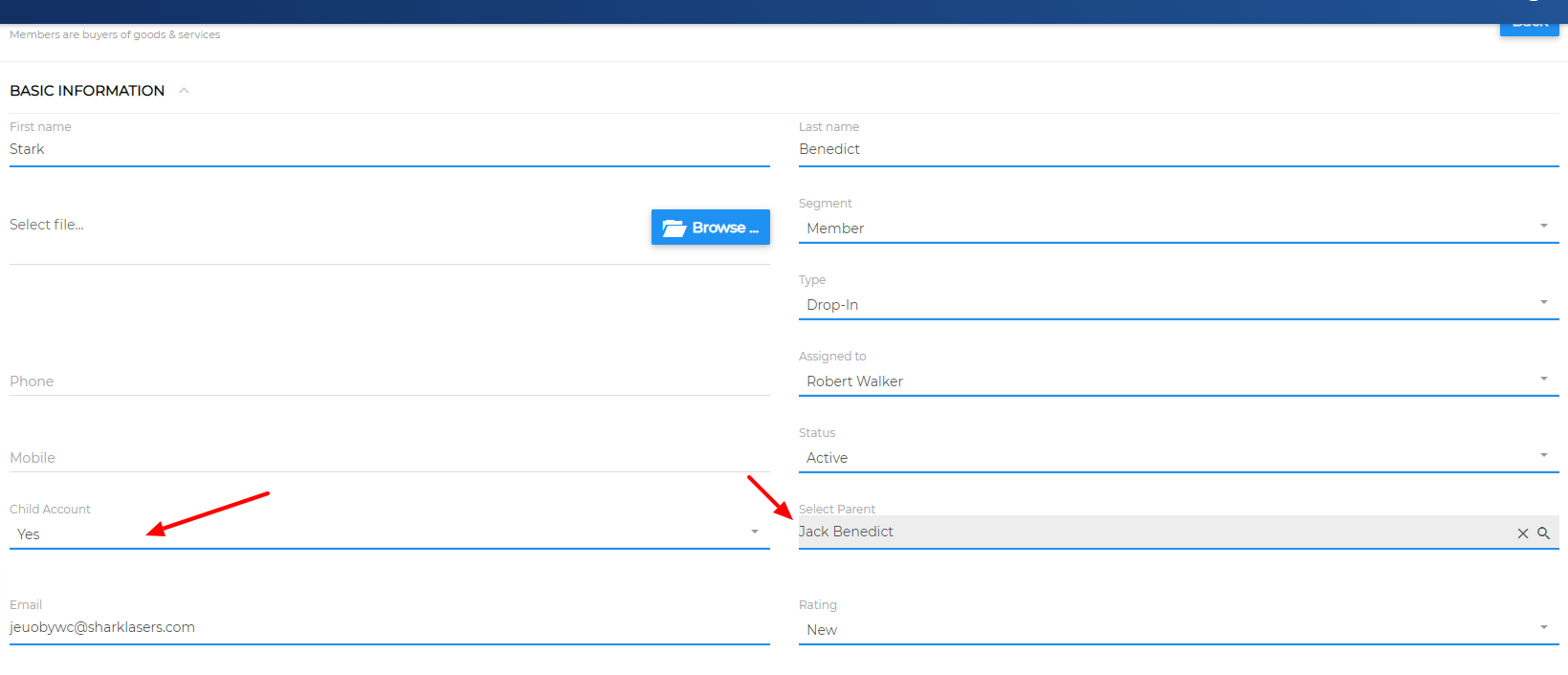 how do you add a child to parentpay
